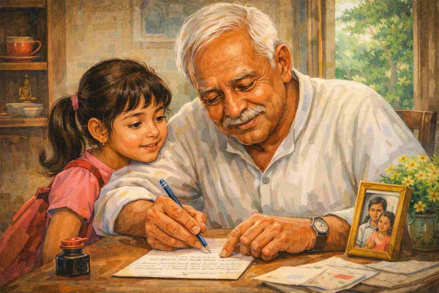 Childhood Letter Story