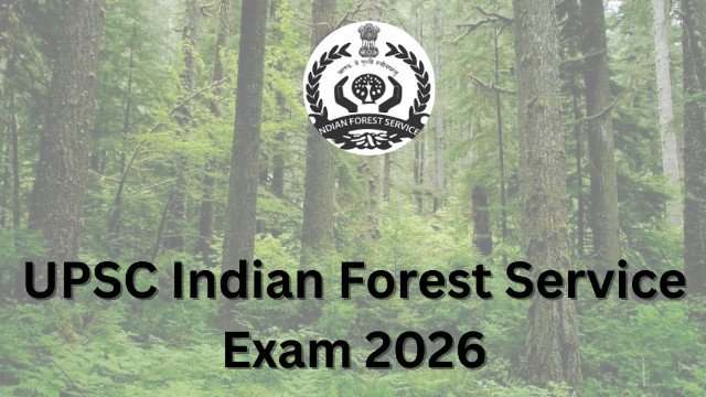 UPSC Indian Forest Service Exam