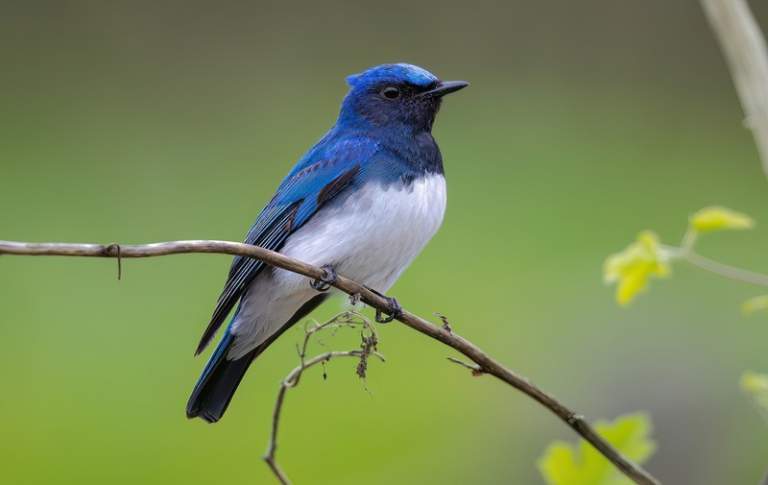 Blue-White Flycatcher Pavagadh Hill