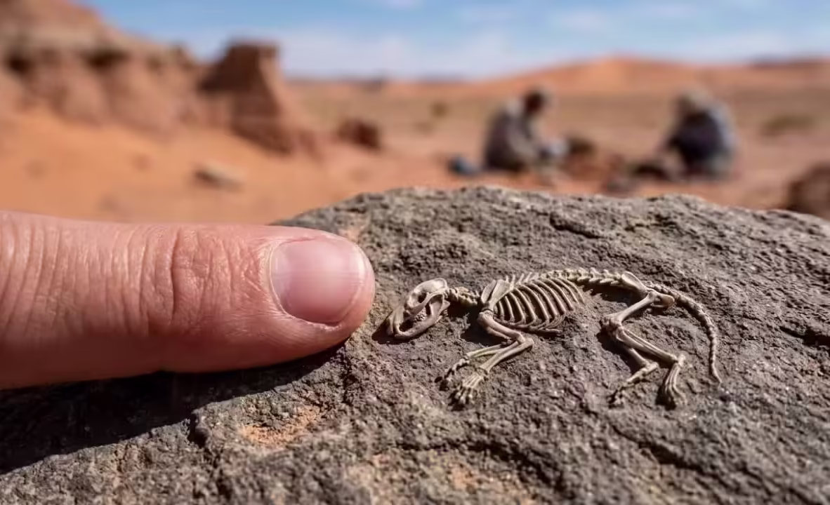 Gobi Desert Tiny Fossil Discovery