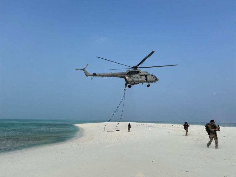 IAF Kalari Leap Exercise Lakshadweep