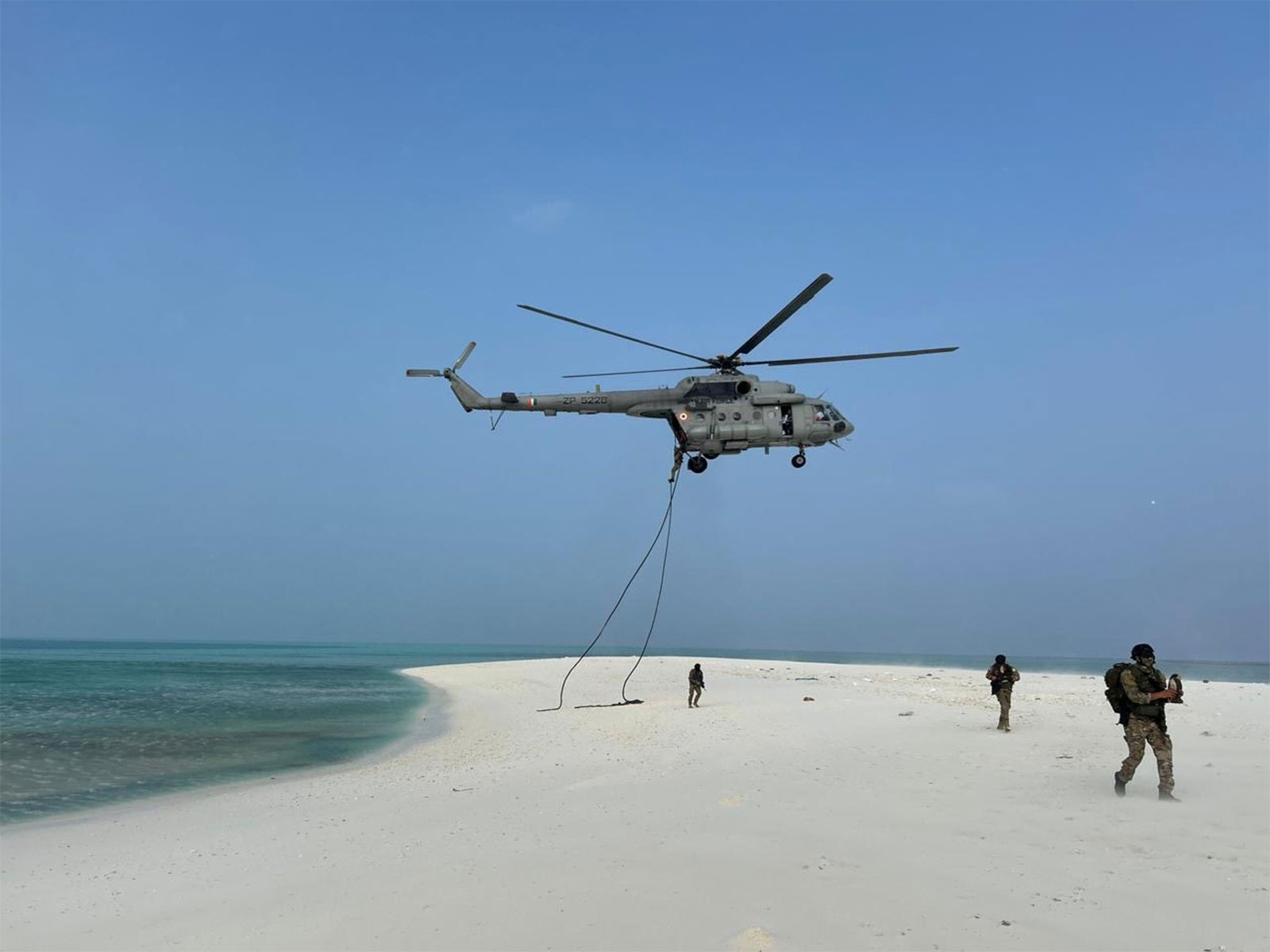 IAF Kalari Leap Exercise Lakshadweep