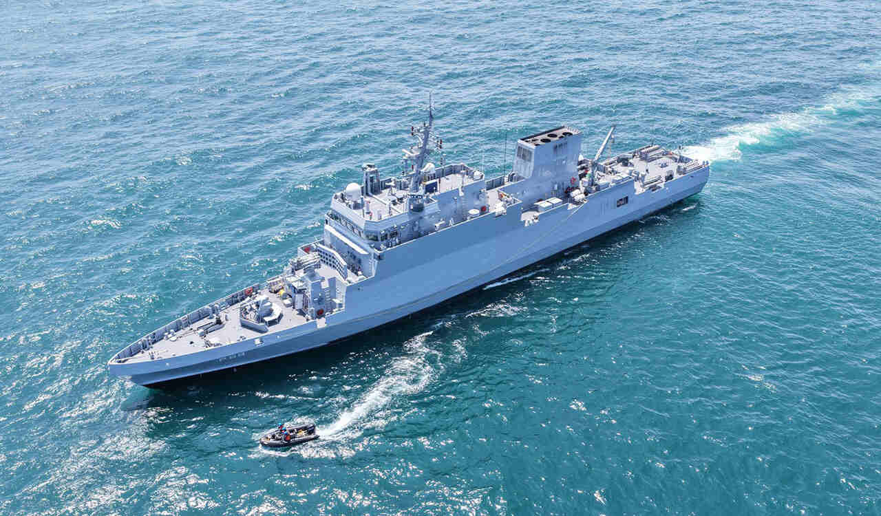 INS Anjadip Commissioned