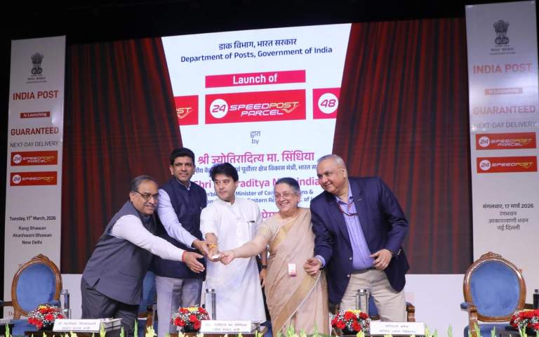 India Post 24 Speed Post Launch