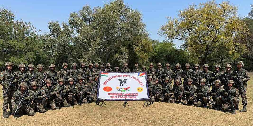 India Seychelles Exercise Lamitiye 2026 Strengthens Defence Partnership India Seychelles Exercise Lamitiye 2026
