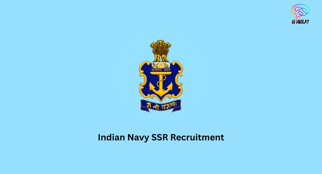 Indian Navy SSR Recruitment