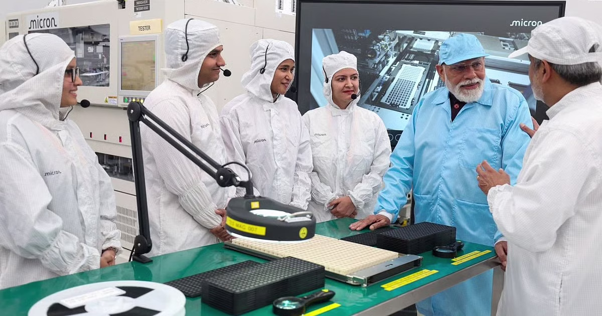 Micron Gujarat Semiconductor Facility