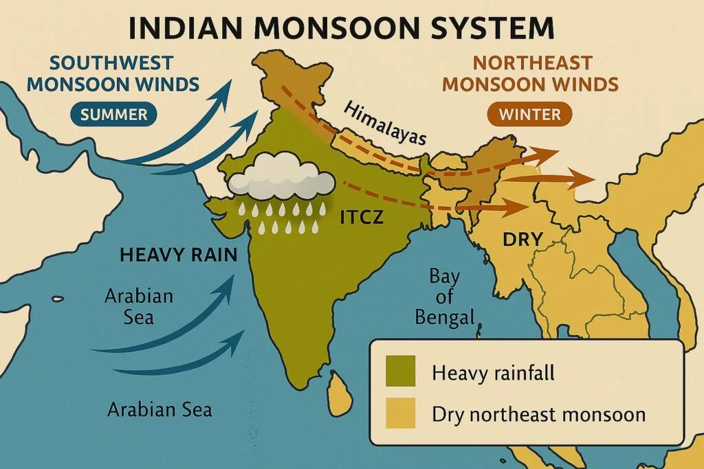 Monsoon in India: Climate & Impact Monsoon in India