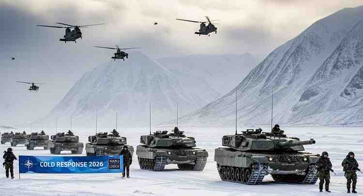 NATO Cold Response Arctic Exercise Begins in Polar Region NATO Cold Response Arctic Exercise