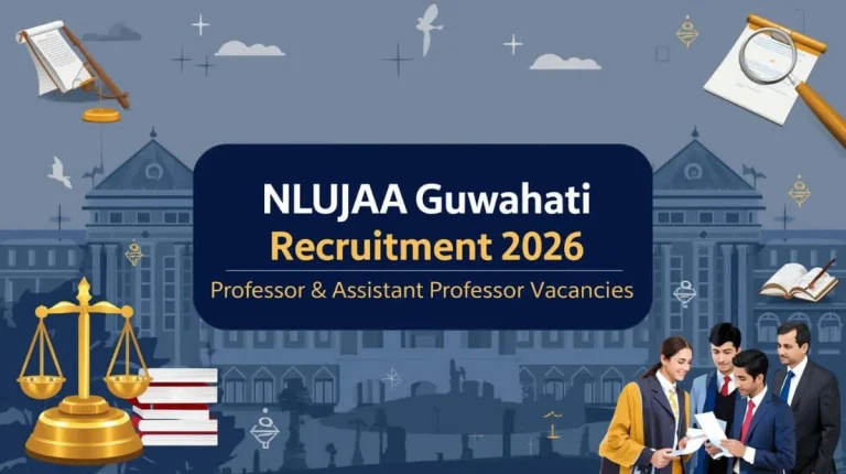 NLUJAA Guwahati Recruitment