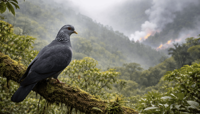 Nilgiri Wood Pigeon Climate Threat