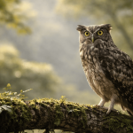 Rare Dusky Eagle Owl Corbett
