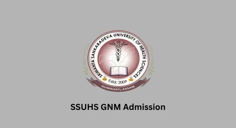 SSUHS GNM Admission