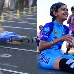 Shrishti Sharma Limbo Skating Record