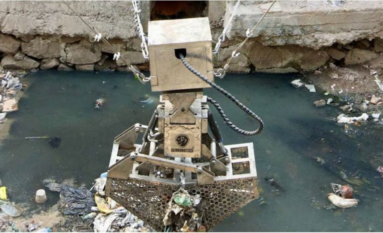 Thiruvananthapuram AI Canal Robot