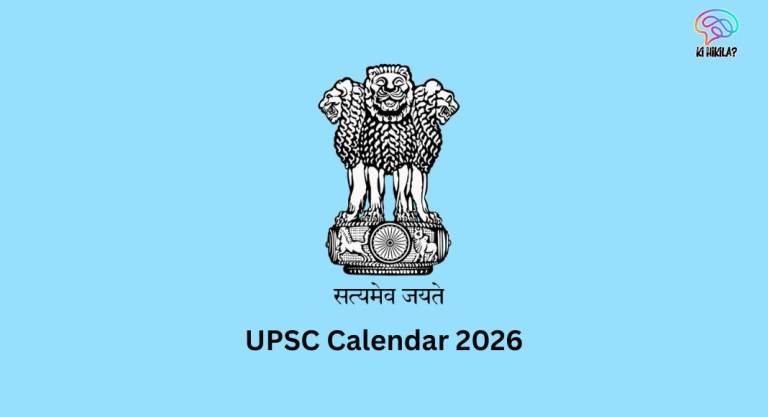 UPSC Calendar 2026