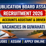 Publication Board Assam Recruitment