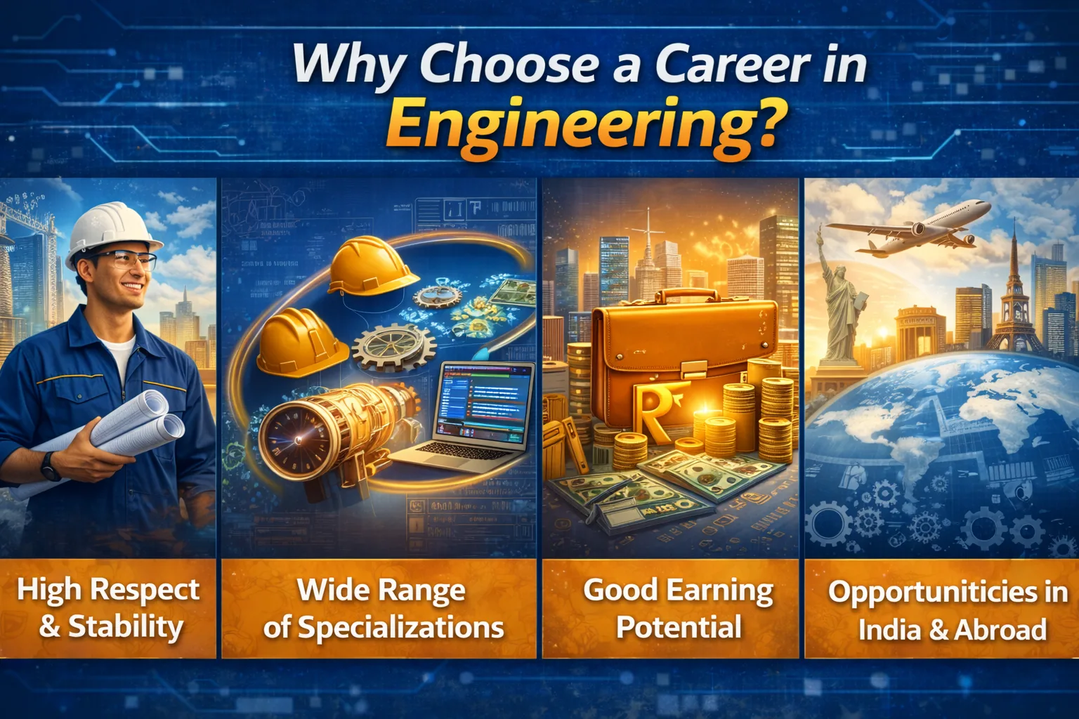 Career in Engineering: A Practical Path to Build Your Future career in engineering