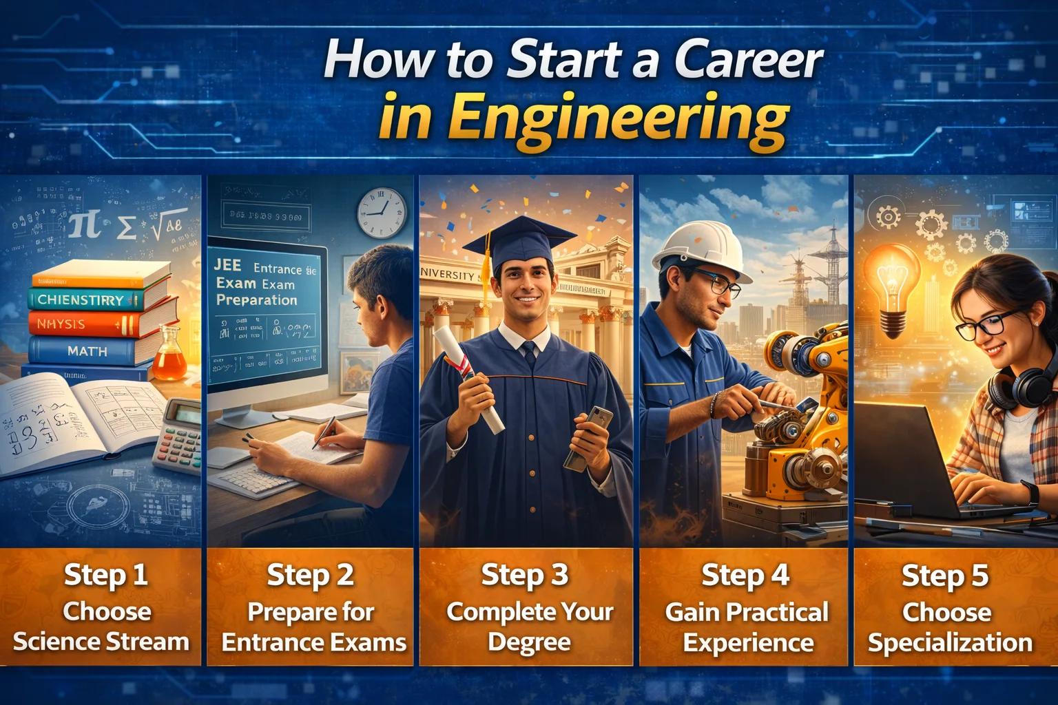 Career in Engineering: A Practical Path to Build Your Future career in engineering