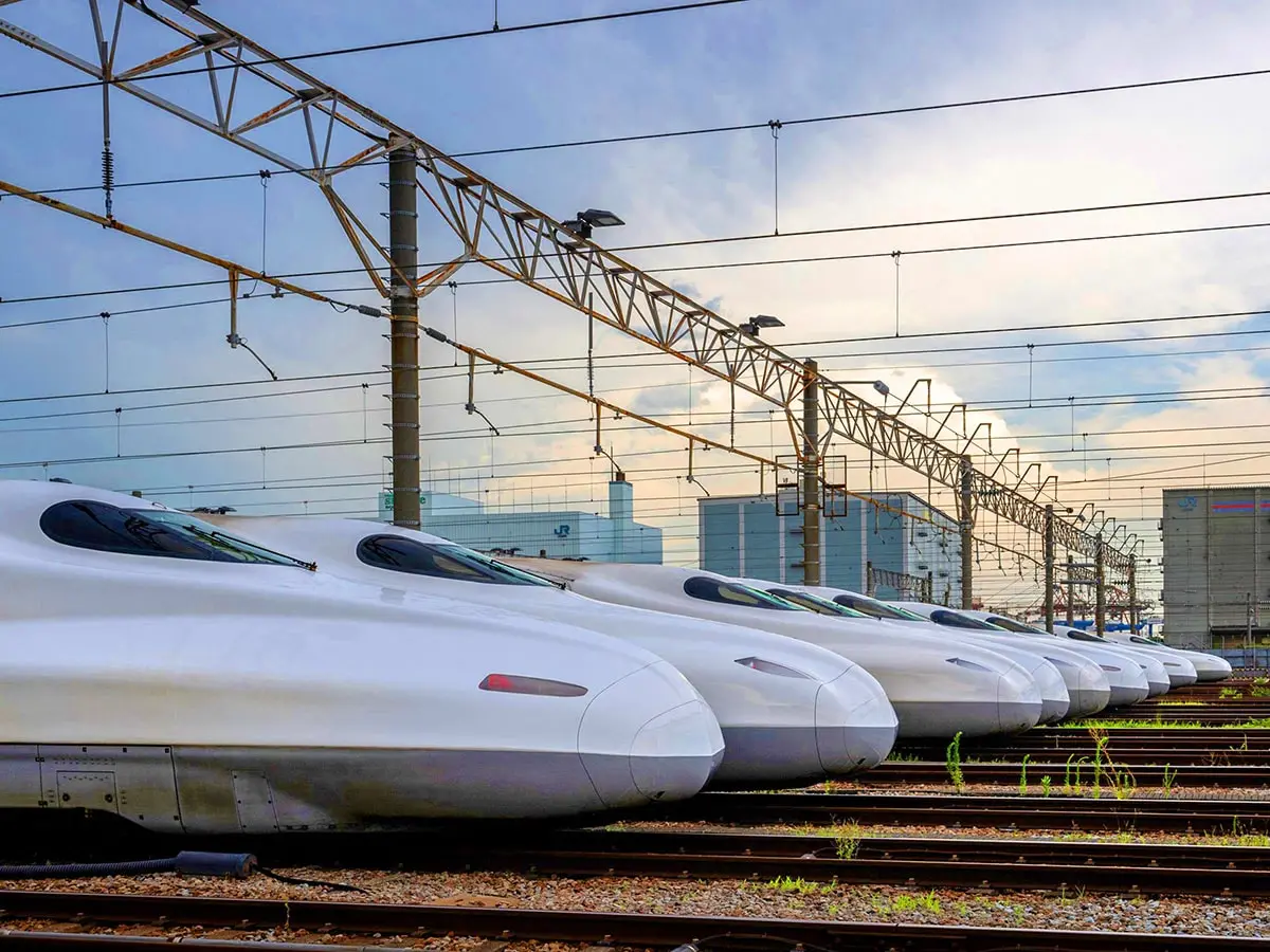 Freight Bullet Train Japan
