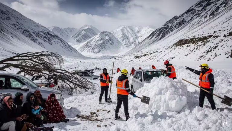 Zojila Pass Avalanche