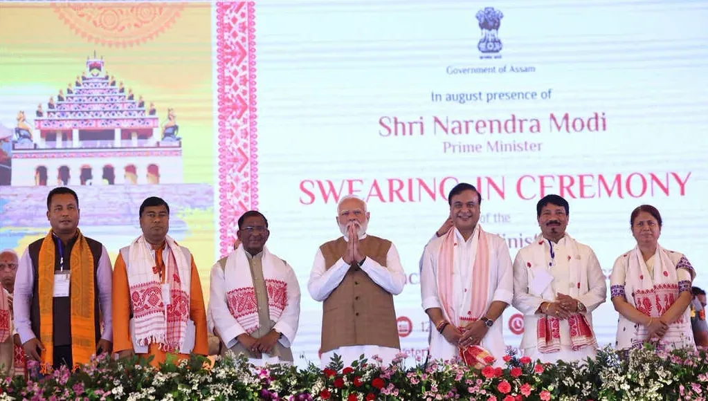 Himanta Assam CM Oath