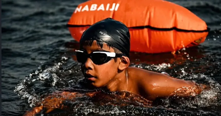 Ishank Singh Palk Strait Swim