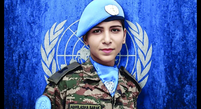 Major Abhilasha Barak Award