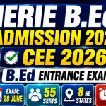 NERIE B.Ed Admission 2026