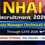 NHAI Recruitment 2026