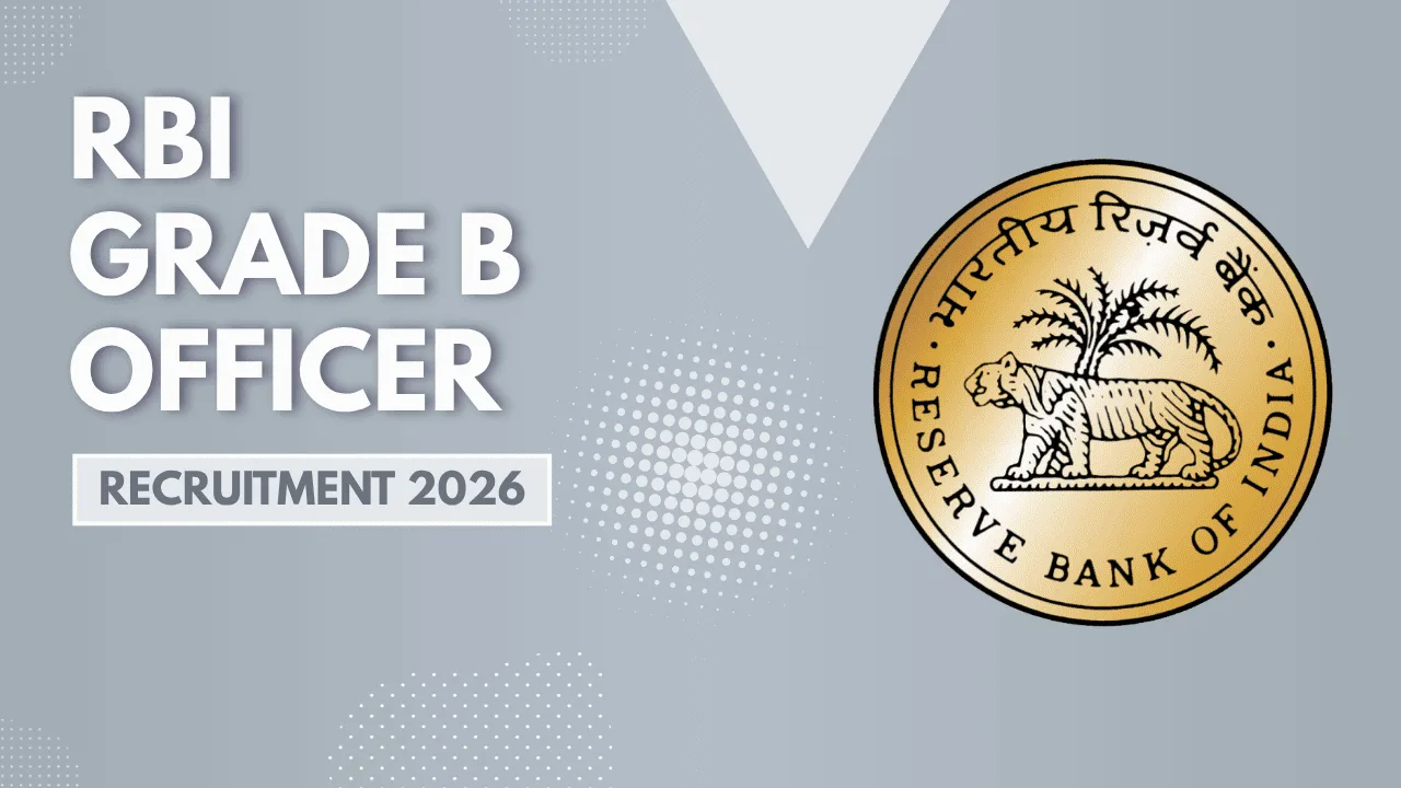 RBI Officer Grade B Recruitment