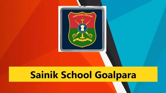 Sainik School Goalpara Recruitment