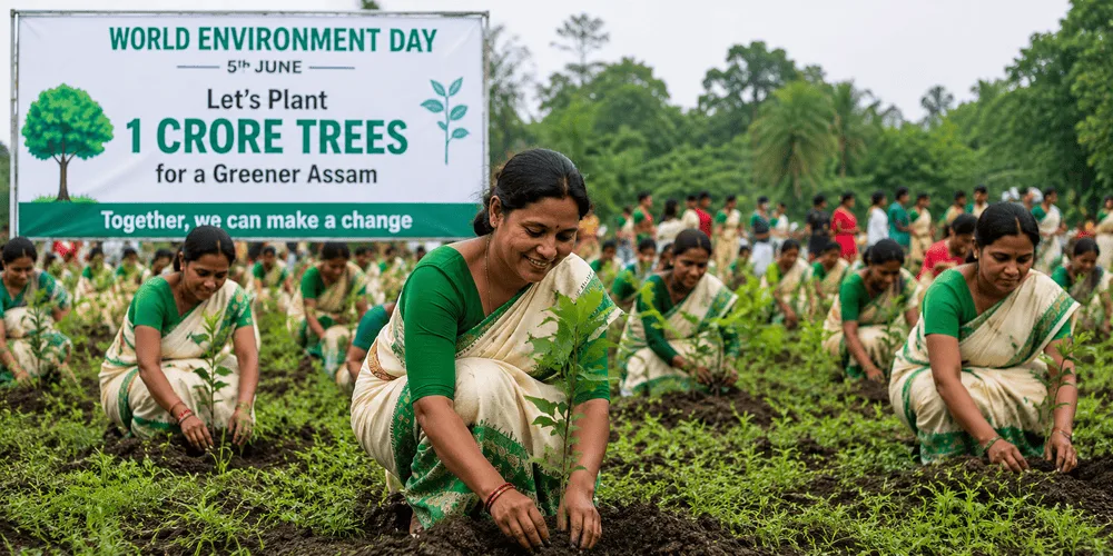Assam Tree Plantation Drive