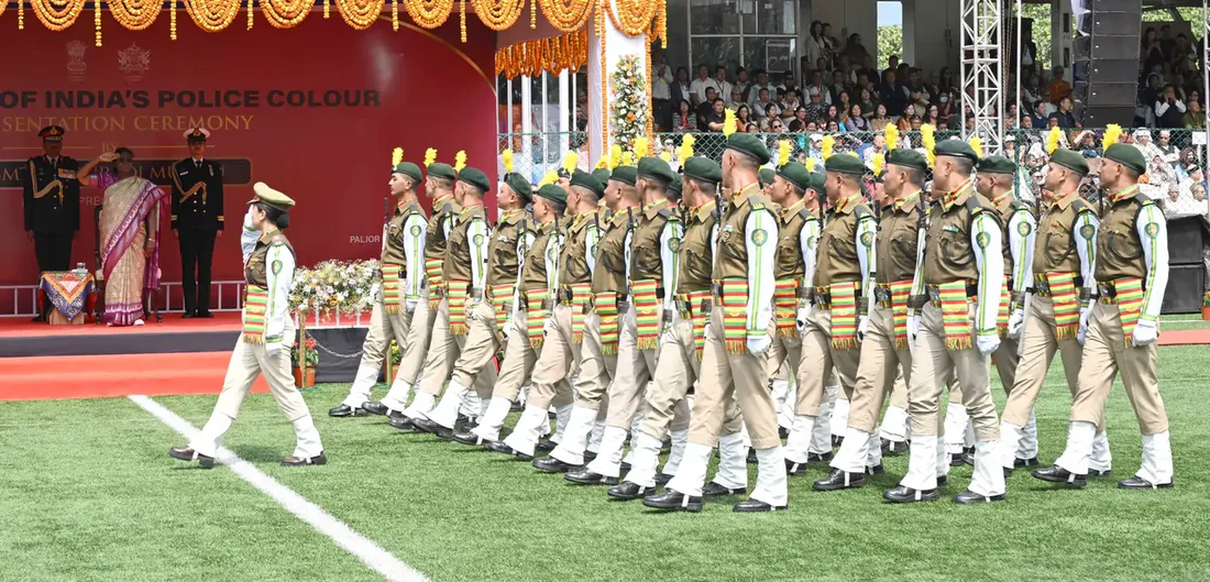 Sikkim Police President’s Police Colour: Historic Honour for the State Police Force Dr. Dwarkanath Kotnis Sikkim Police President’s Police Colour