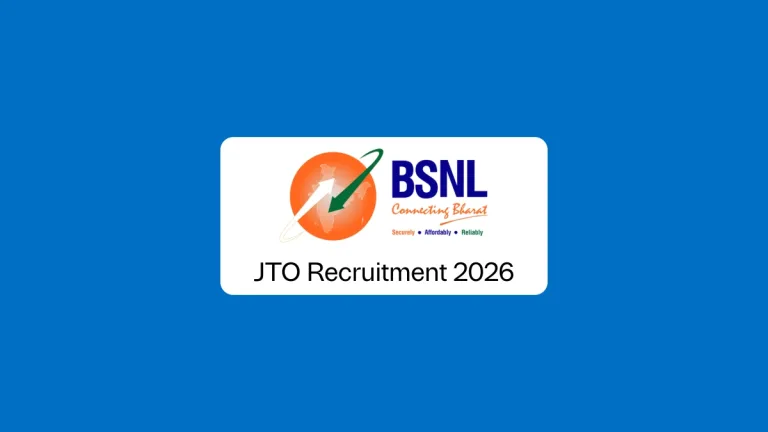 BSNL JTO Recruitment 2026