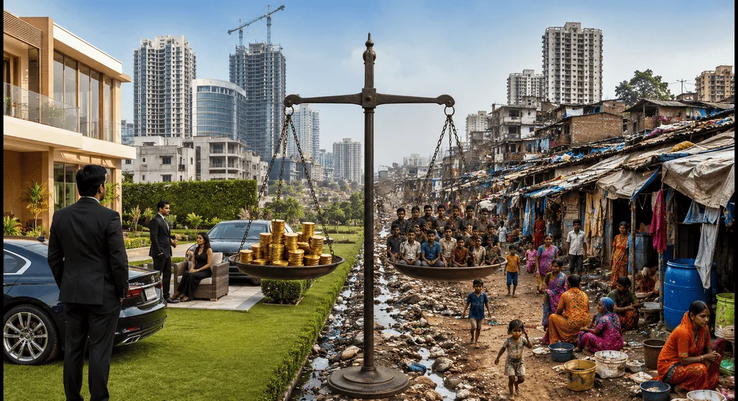 inequality in India