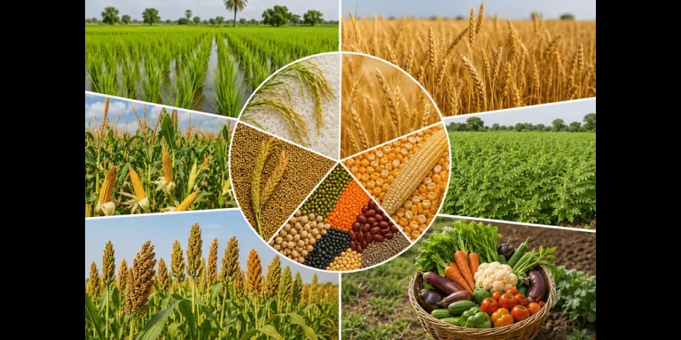 Cropping Patterns and Major Crops