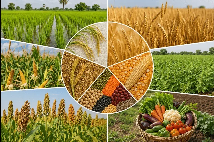 Cropping Patterns and Major Crops