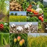 Cropping Patterns and Major Crops