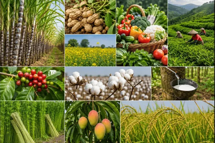 Cropping Patterns and Major Crops