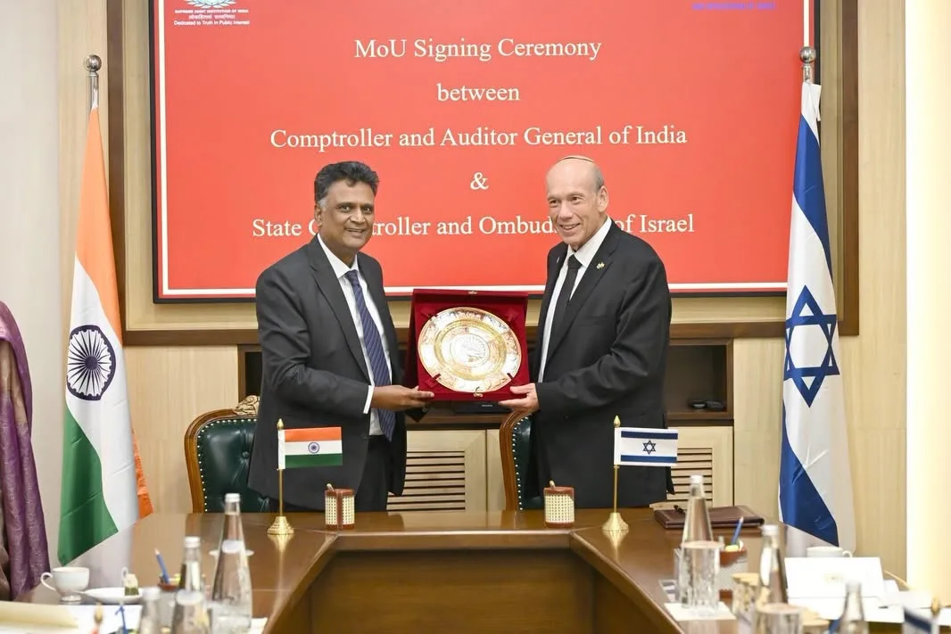 India Israel Audit MoU Signed Foodgrain Production Target India Israel Audit MoU
