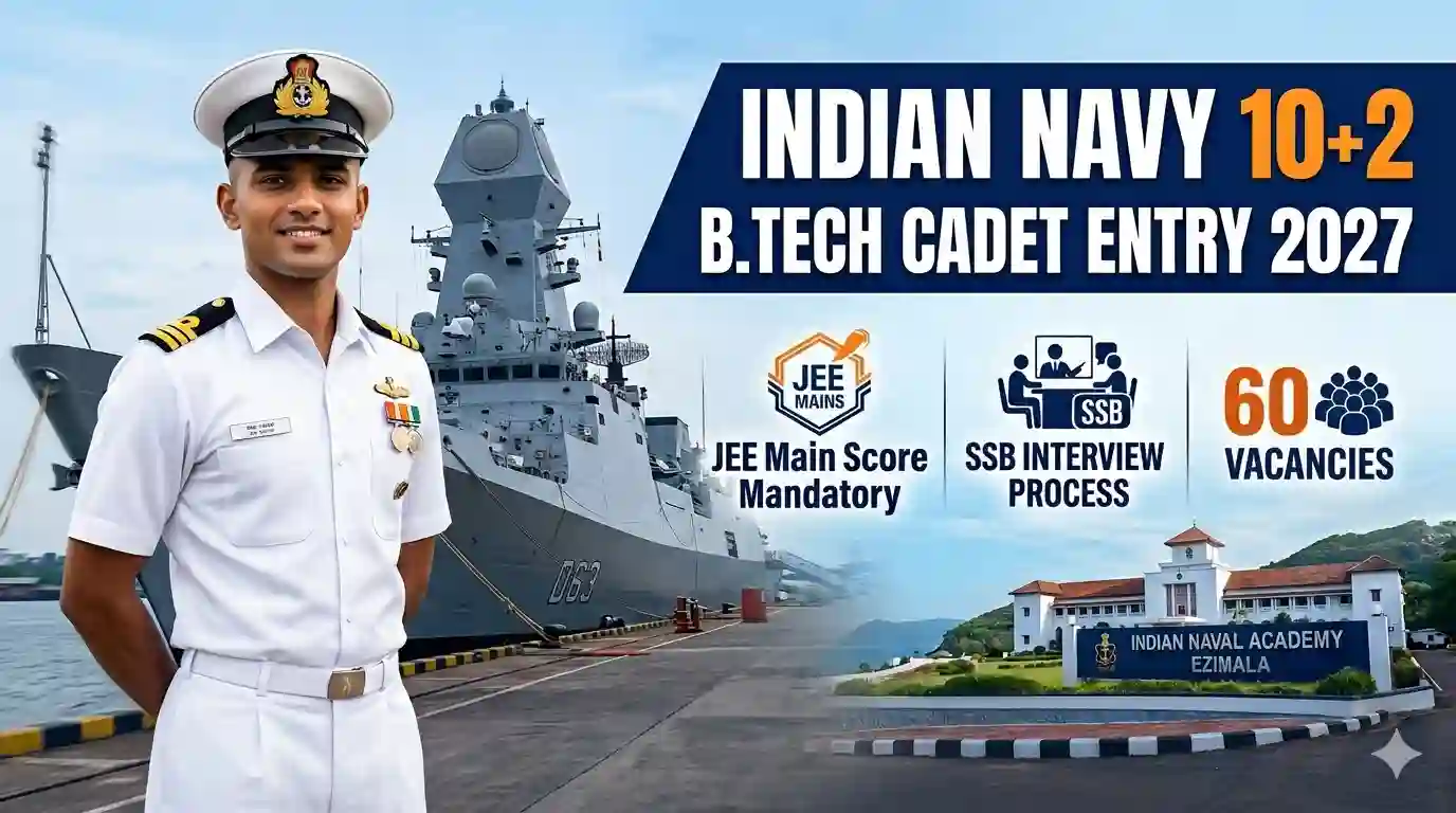 Indian Navy 10+2 Cadet Entry Scheme