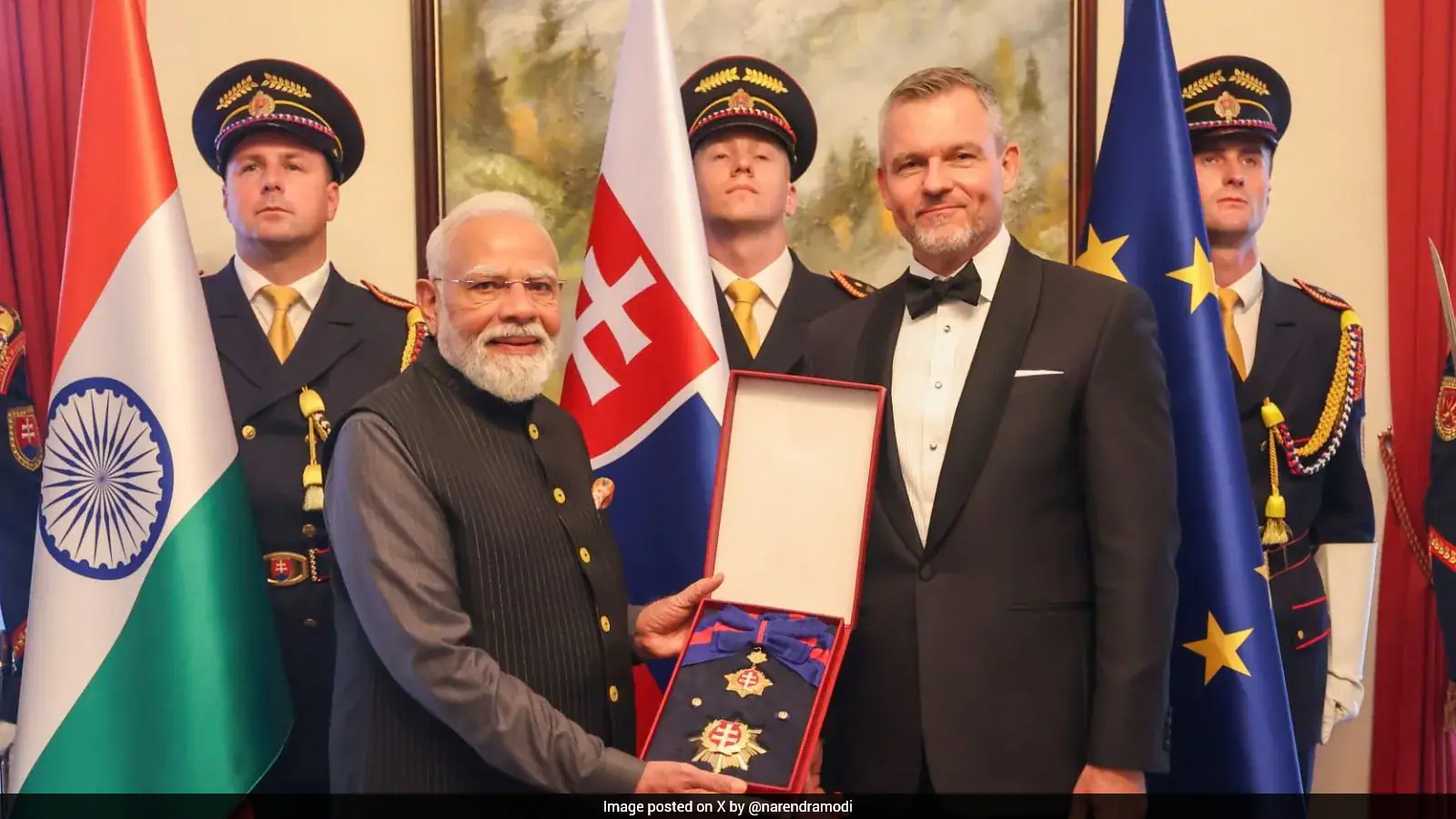 PM Modi Slovakia Award