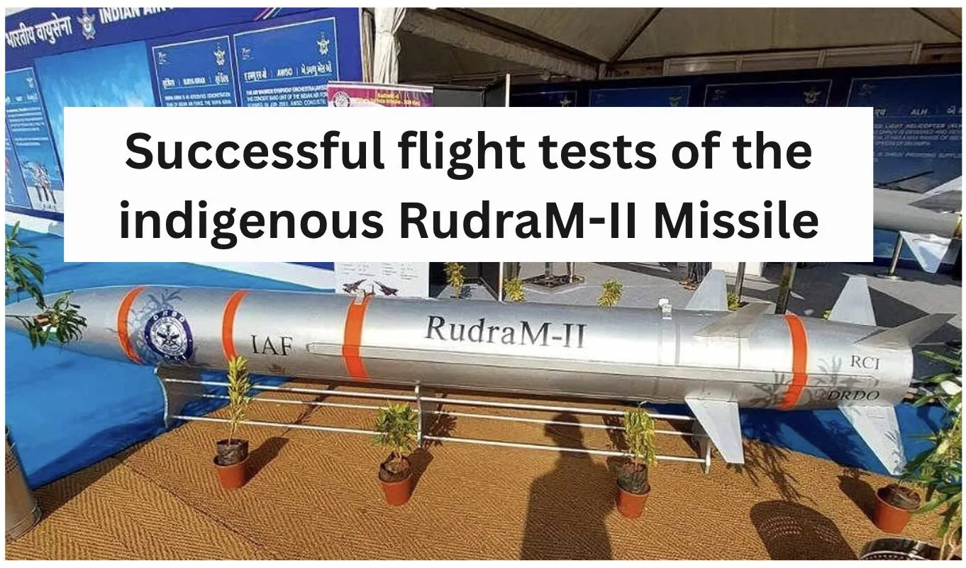 RudraM-II Missile Test