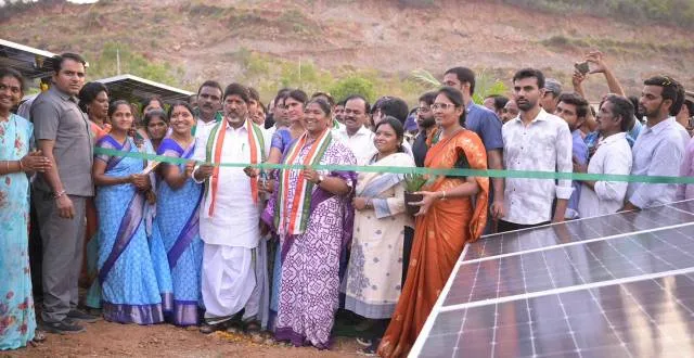 Women Solar Plant