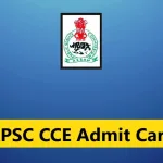 APSC CCE Admit Card