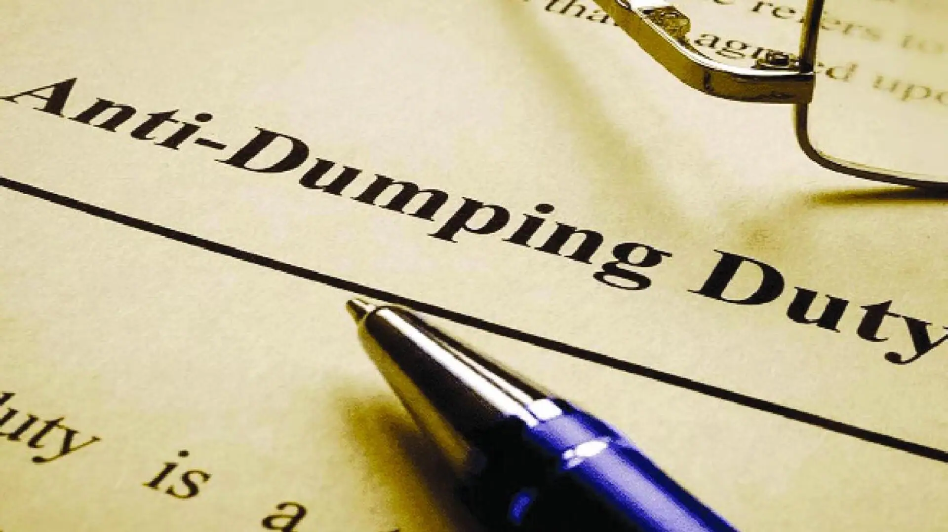Anti-Dumping Duty Extension