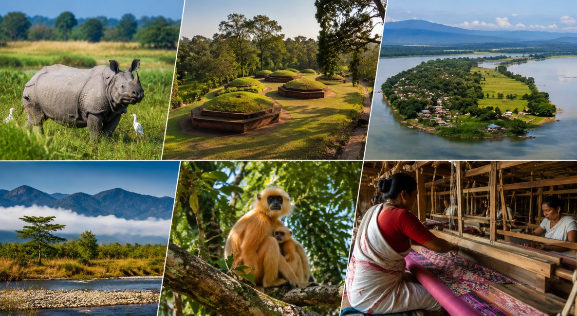 UNESCO Heritage Sites Related to Assam