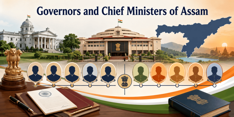 Governors and Chief Ministers of Assam
