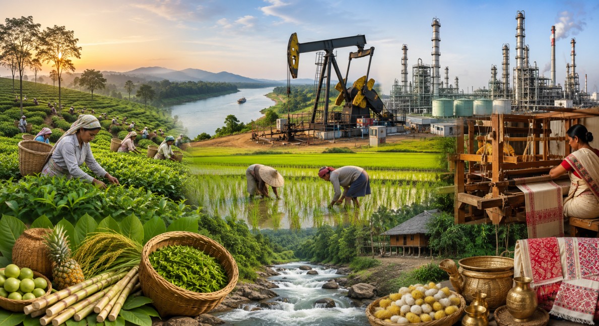 Assam Economy GK